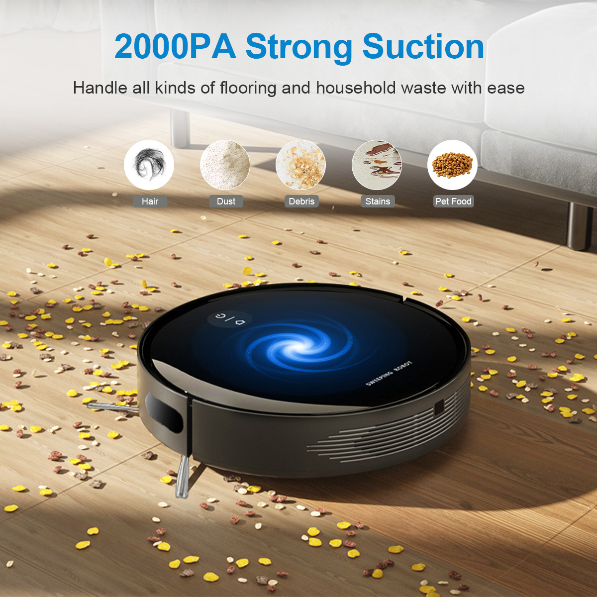 หุ่นยนต์ดูดฝุ่นอัจฉริยะ ชาร์จไ - Smart Home Robot บทวิจารณ์และราคา