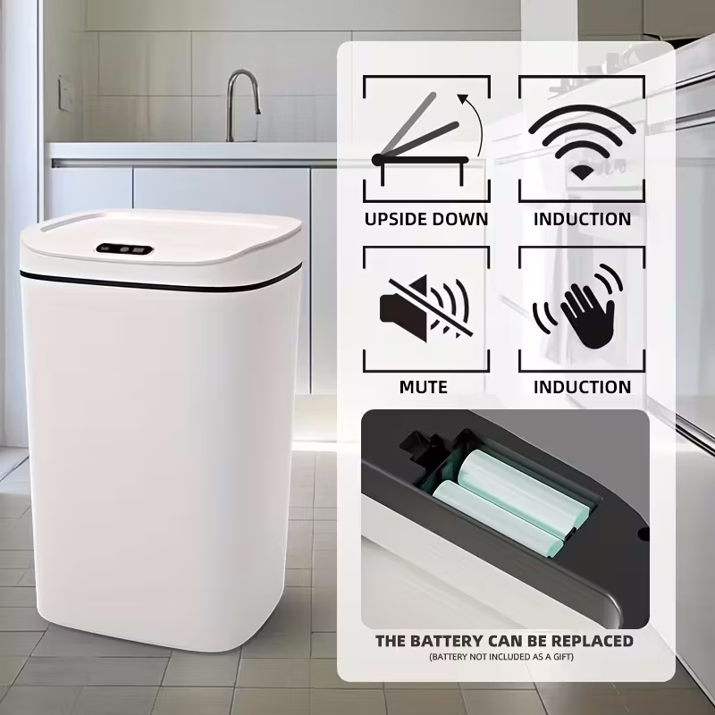 ถังขยะอัจฉริยะพร้อมเซ็นเซอร์ตร - Smart Home Junkie บทวิจารณ์และราคา