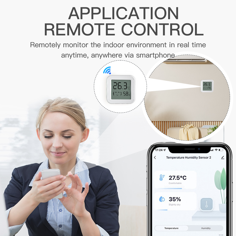 บลูทูธอุณหภูมิความชื้นเซนเซอร์ - Smart Home Voice Assistant บทวิจารณ์และราคา