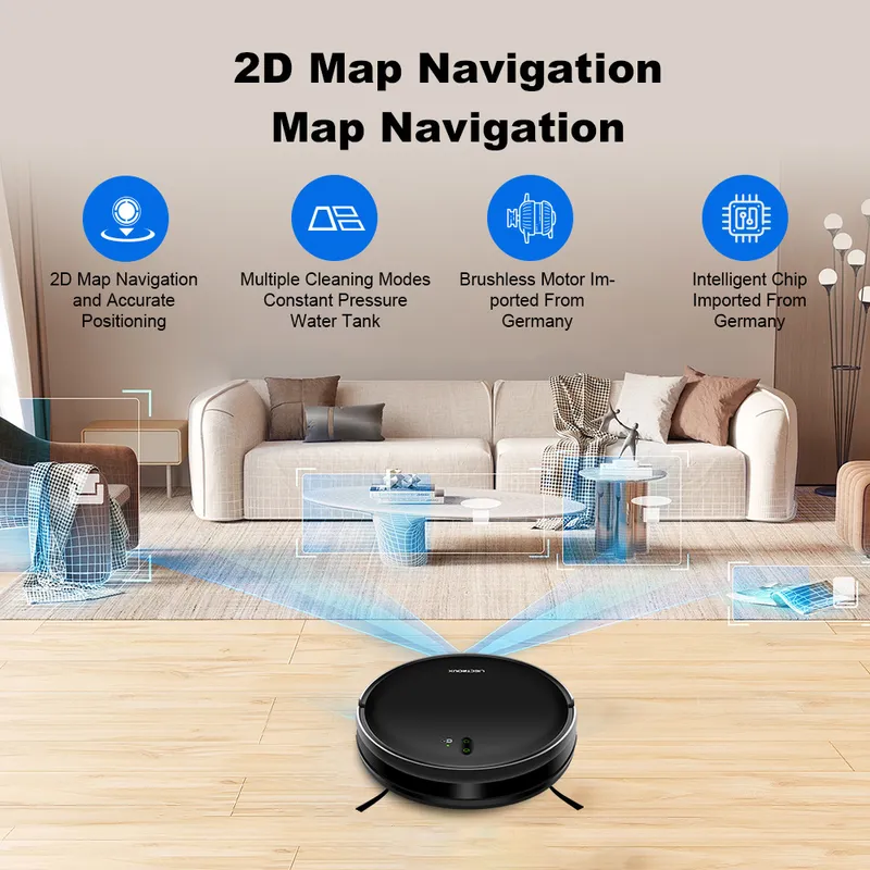 สำหรับหุ่นยนต์ดูดฝุ่น LIECTROU - Vacuum Cleaner Smart Home บทวิจารณ์และราคา