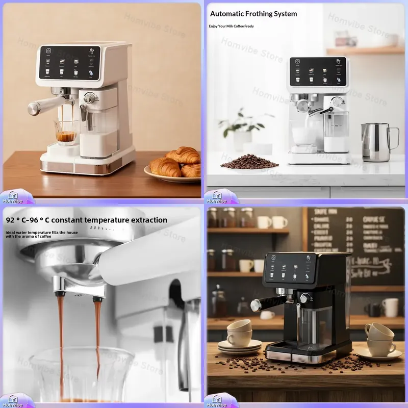 เครื่องทำกาแฟเอสเพรสโซ 20 บาร์ - Smart Home Kitchen บทวิจารณ์และราคา