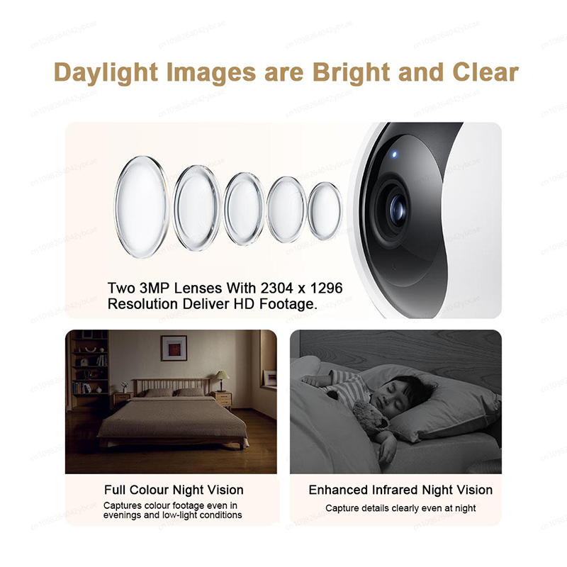 XIAOMI Smart Camera C300 เวอร์ - Smart Home Os บทวิจารณ์และราคา