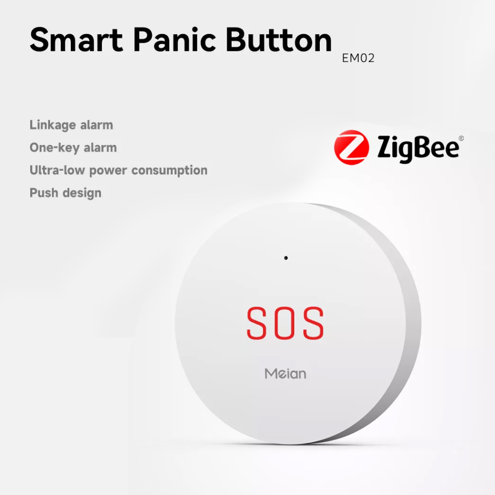 Zigbee Tuya ปุ่มฉุกเฉิน SOS คว - Smart Home Ecosystems บทวิจารณ์และราคา