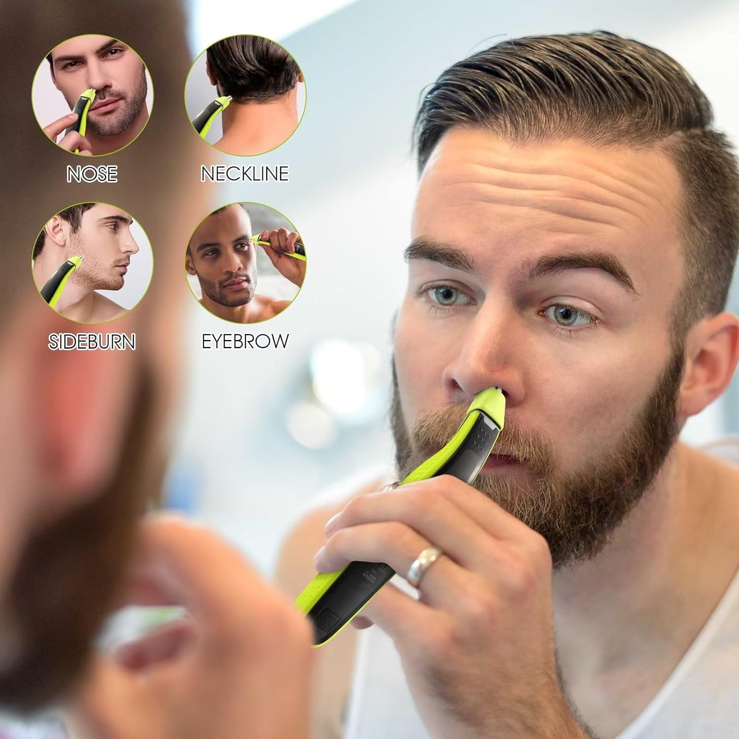 YUKU ผมจมูก Trimmer เปลี่ยนใบม - Smart Home Philips บทวิจารณ์และราคา