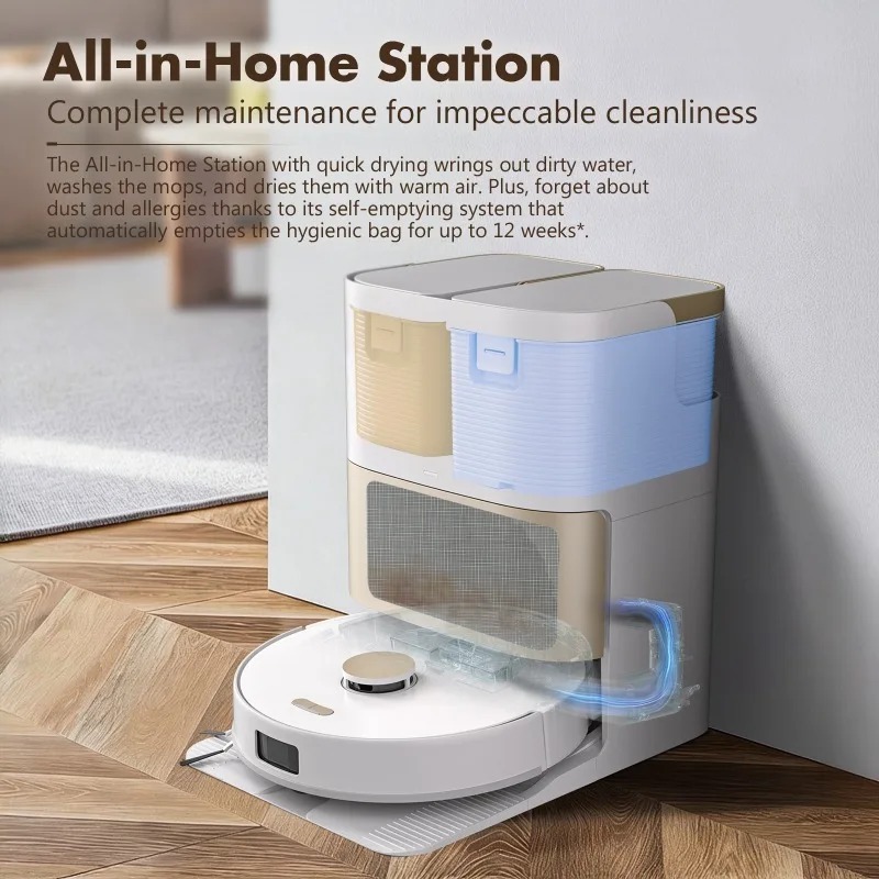 หุ่นยนต์ดูดฝุ่น, ถูพื้นแบบเปีย - Vacuum Cleaner Smart Home บทวิจารณ์และราคา