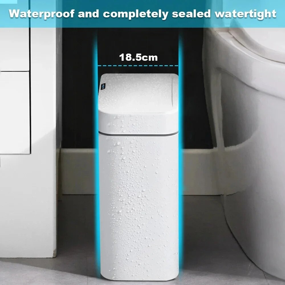 สมาร์ทห้องน้ําถังขยะอัตโนมัติบ - Smart Home Junkie บทวิจารณ์และราคา