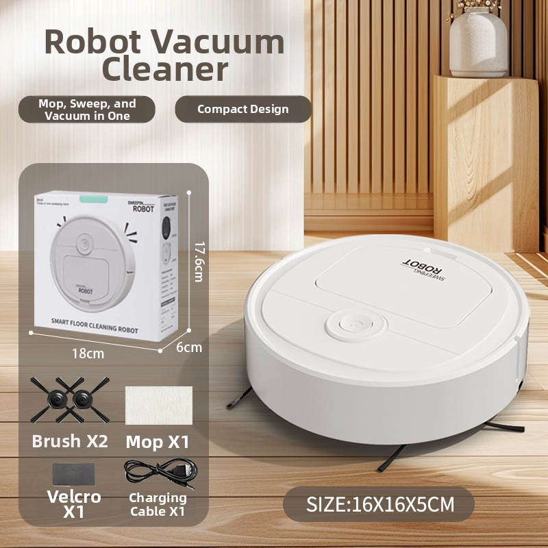 หุ่นยนต์ดูดฝุ่น 5 ซม. เครื่องก - Vacuum Cleaner Smart Home บทวิจารณ์และราคา