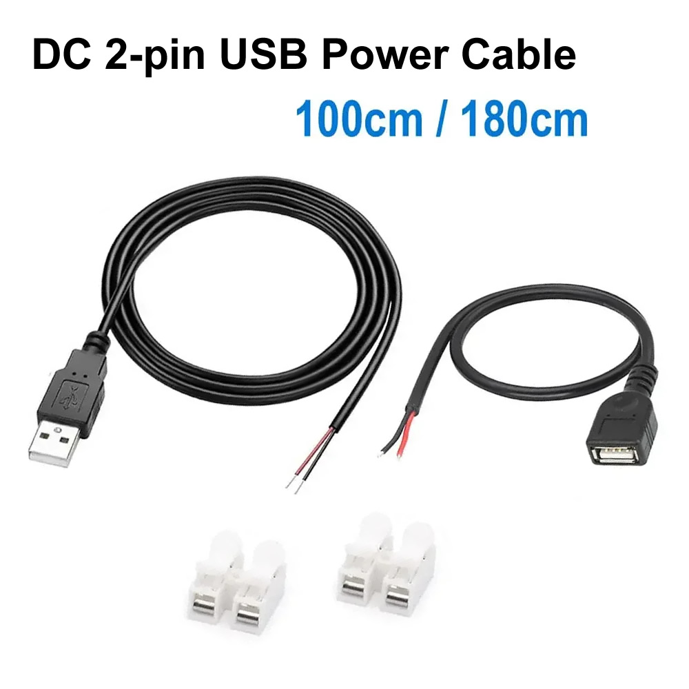 DC 2-pin สายไฟ USB USB ชายหญิง - Smart Power Strip บทวิจารณ์และราคา