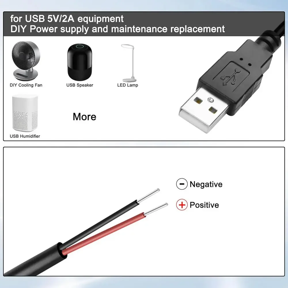 DC 2-pin สายไฟ USB USB ชายหญิง - Smart Power Strip บทวิจารณ์และราคา