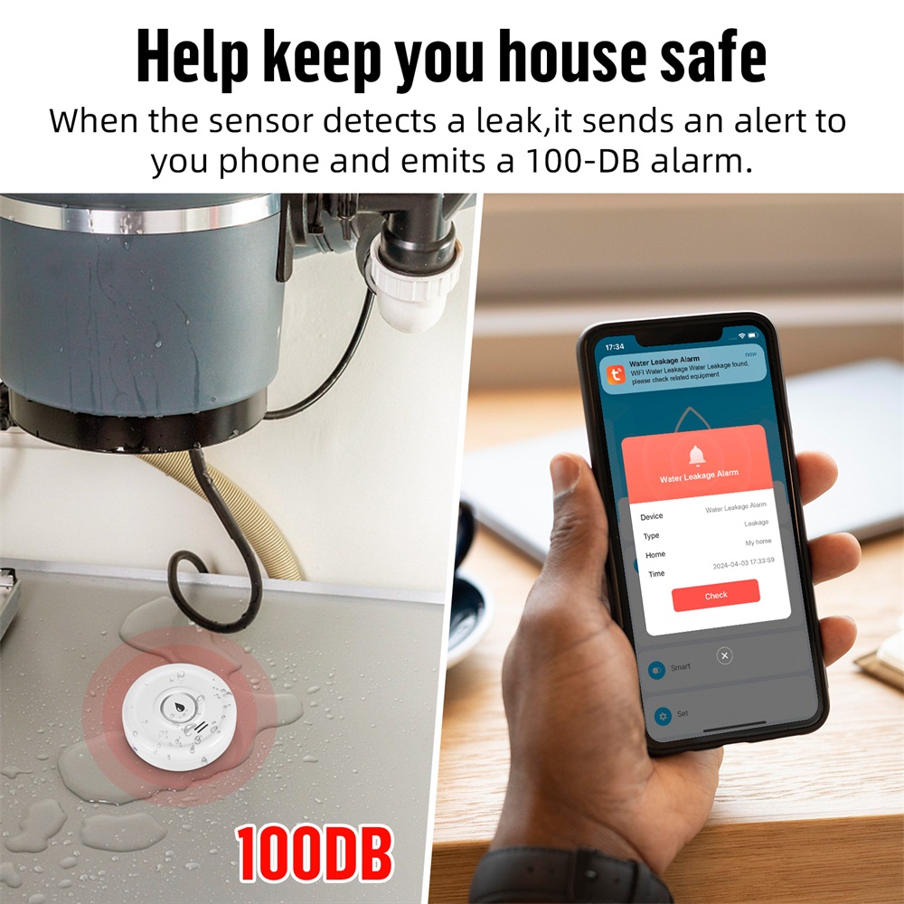 Fuers เครื่องตรวจจับน้ํารั่ว S - Smart Home Ecosystems บทวิจารณ์และราคา