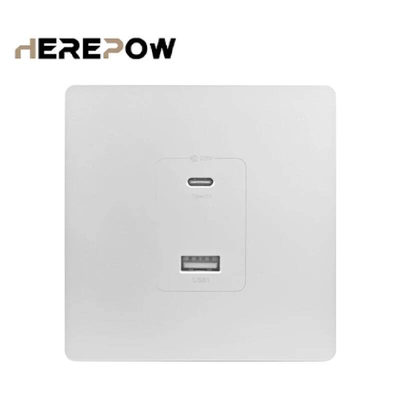 ปลั๊กไฟติดผนัง Herepow พร้อมพอ - Smart Home Or Smart Home บทวิจารณ์และราคา