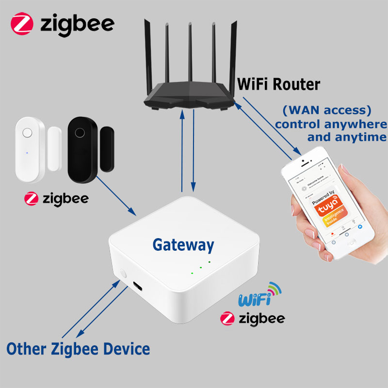 Tuya สมาร์ท Zigbee เซ็นเซอร์ปร - Smart Home Ecosystems บทวิจารณ์และราคา