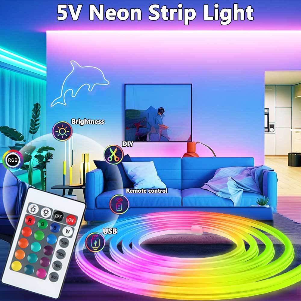 ไฟ LED แถบนีออน RGB แบบสมาร์ท  - Smart Power Strip บทวิจารณ์และราคา
