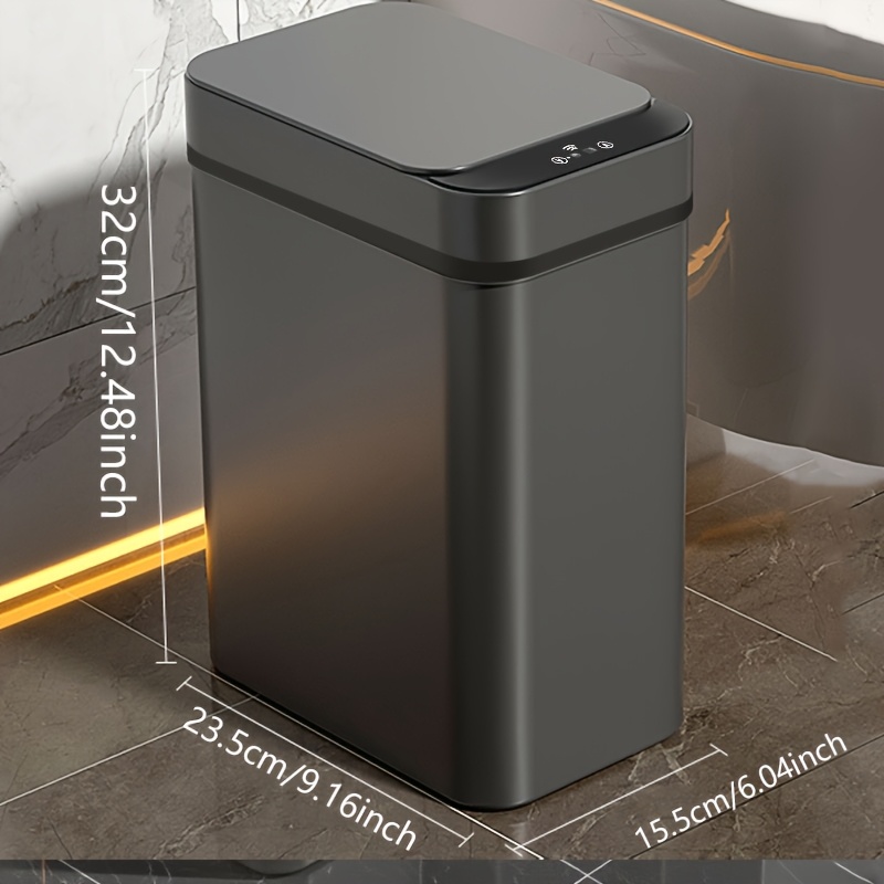 ถังขยะอัจฉริยะแบบไร้สัมผัสสีดำ - Smart Home Junkie บทวิจารณ์และราคา
