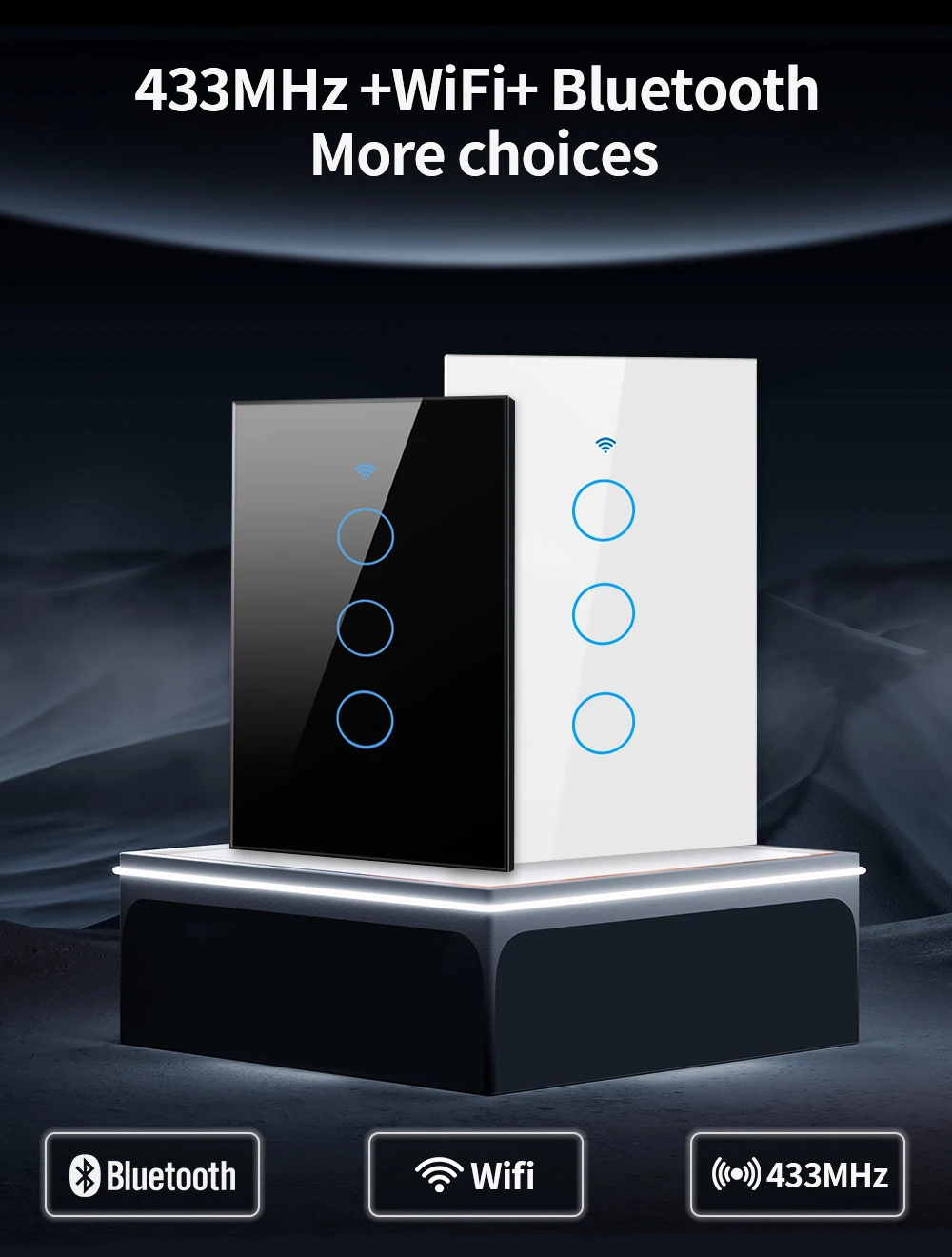 Tnce Tuya สวิตช์ไฟอัจฉริยะ wif - Smart Home Google Assistant บทวิจารณ์และราคา
