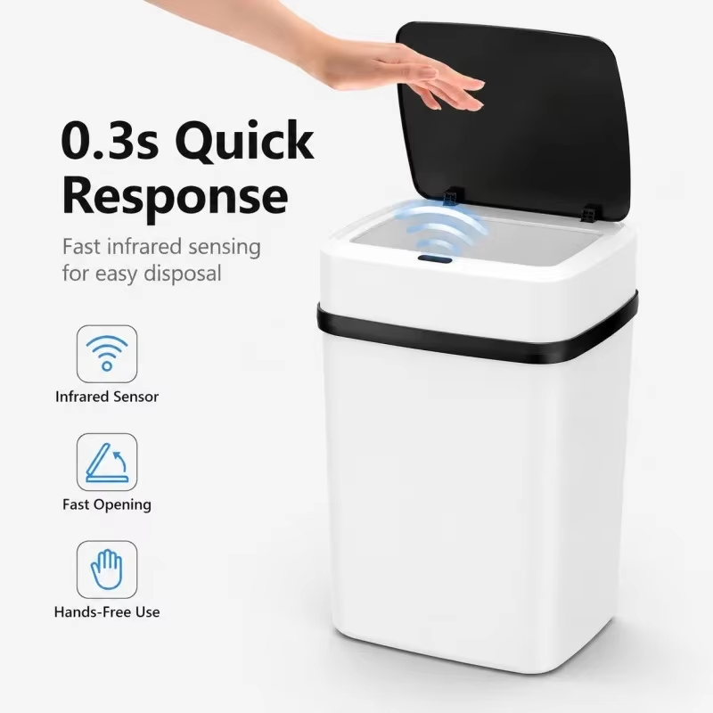 ถังขยะอัจฉริยะแบบไร้สัมผัสขนาด - Smart Home Junkie บทวิจารณ์และราคา
