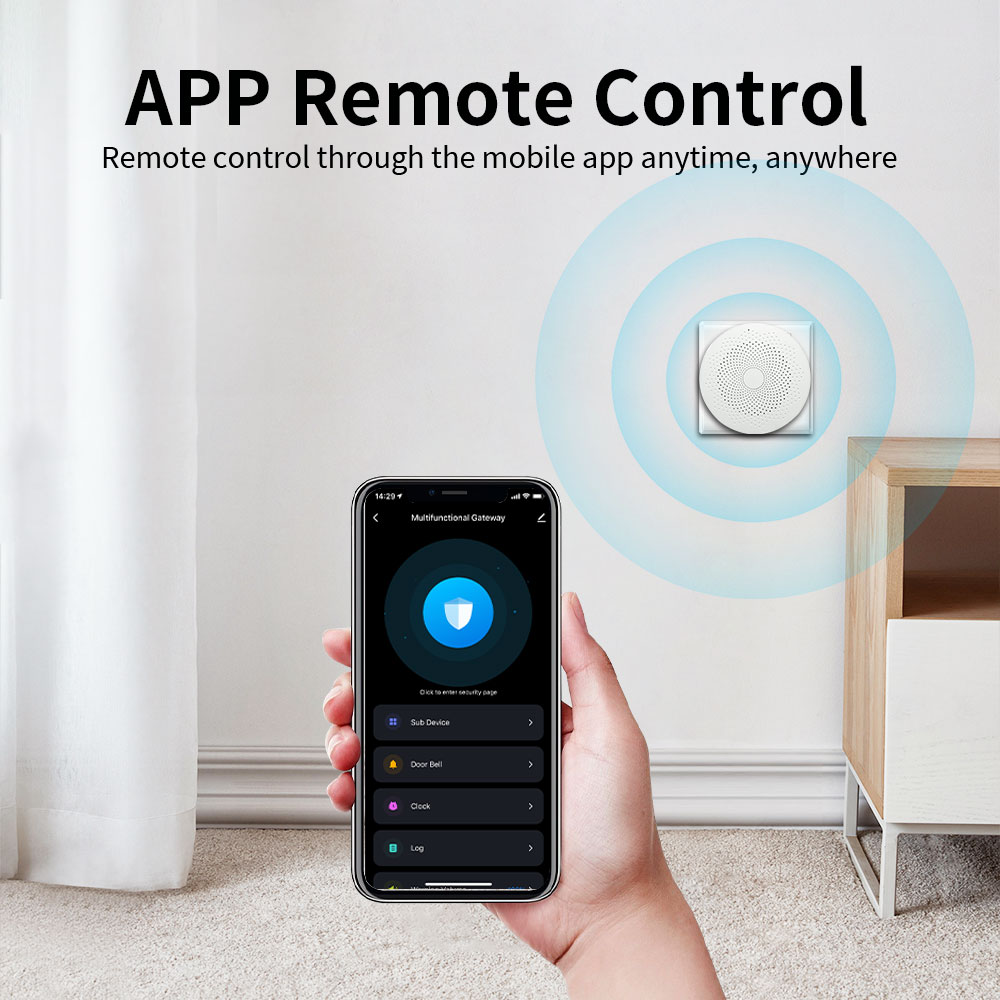 Meian Tuya เกตเวย์ ZigBee แบบห - Smart Home Zigbee Gateway บทวิจารณ์และราคา