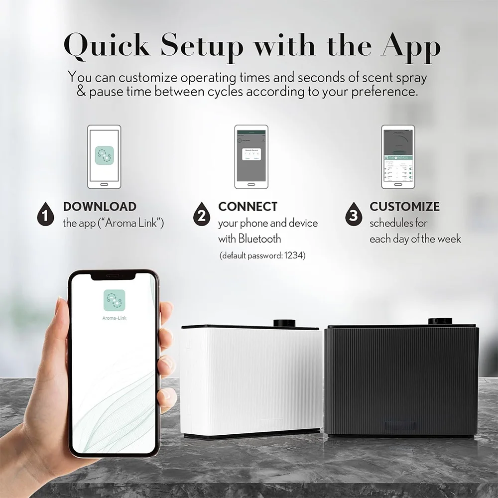 เครื่องกระจายกลิ่นหอม NAMSTE 8 - Smart Home Fragrance Diffuser บทวิจารณ์และราคา