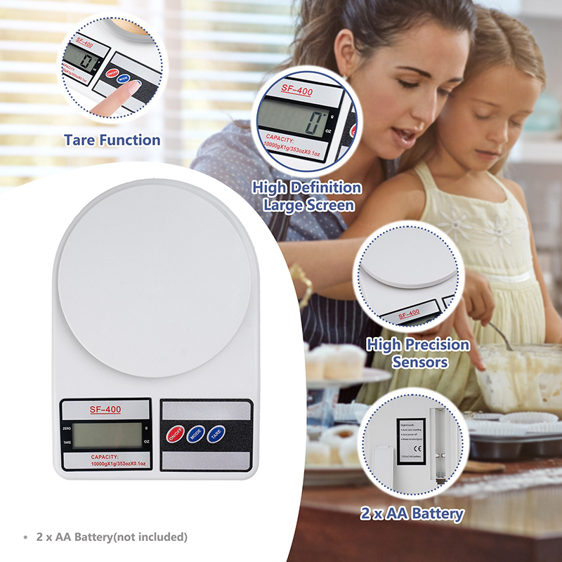 เครื่องชั่งอาหารดิจิตอล 1 ชิ้น - Smart Home Utensils บทวิจารณ์และราคา