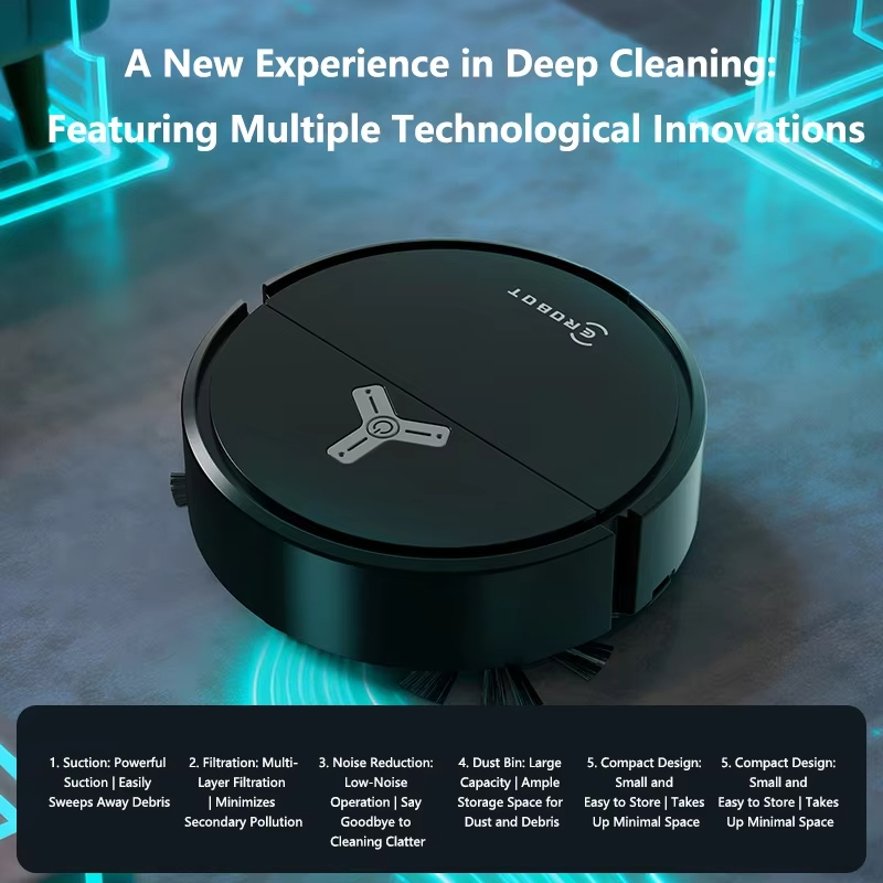 เลอโนโว หุ่นยนต์ดูดฝุ่นอัจฉริย - Vacuum Cleaner Smart Home บทวิจารณ์และราคา