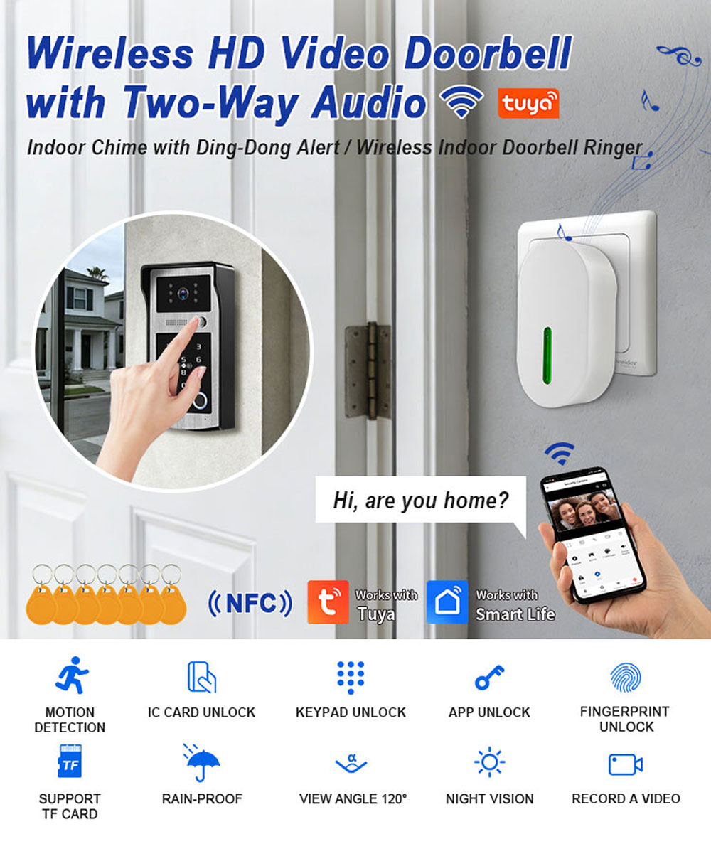 ระบบอินเตอร์คอมวิดีโอประตูอัจฉ - Smart Home Hikvision บทวิจารณ์และราคา
