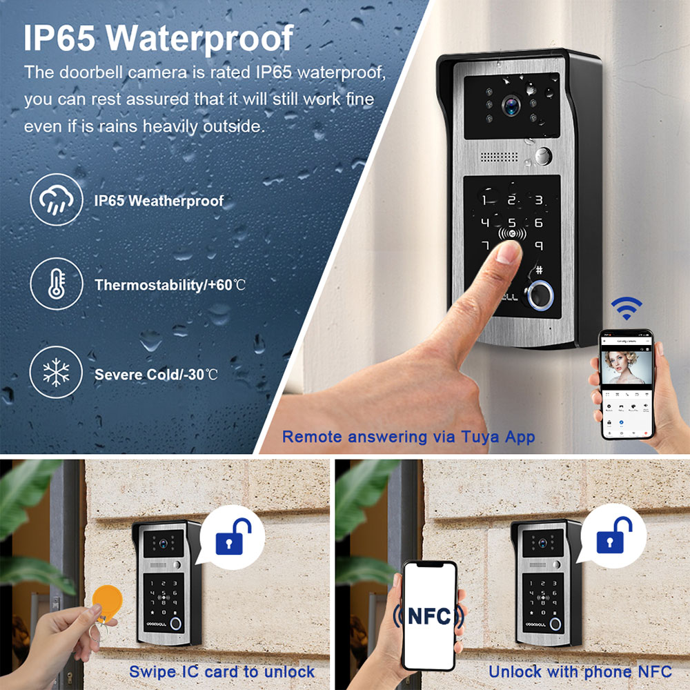 ระบบอินเตอร์คอมวิดีโอประตูอัจฉ - Smart Home Hikvision บทวิจารณ์และราคา