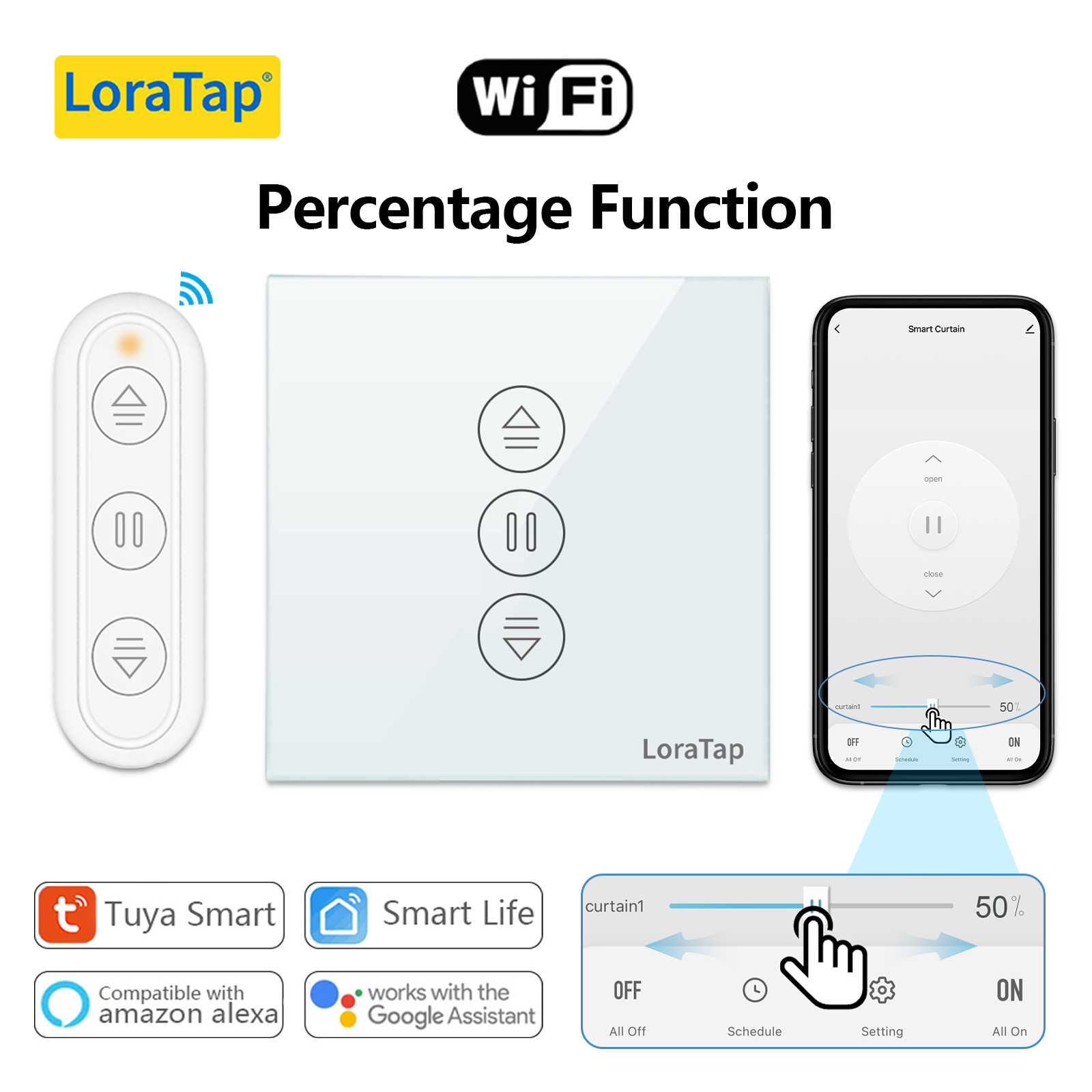 Tuya Smart Life EU WiFi ม่านชั - Universal Remote Smart Home บทวิจารณ์และราคา