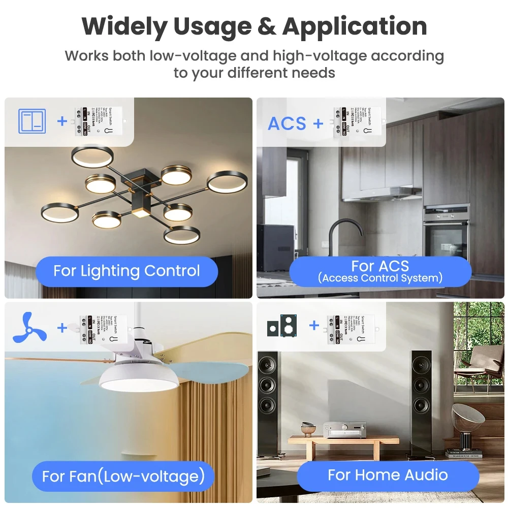 ทูยา ซิกบีสมาร์ทสวิตช์โมดูลคอน - Smart Home Google Assistant บทวิจารณ์และราคา