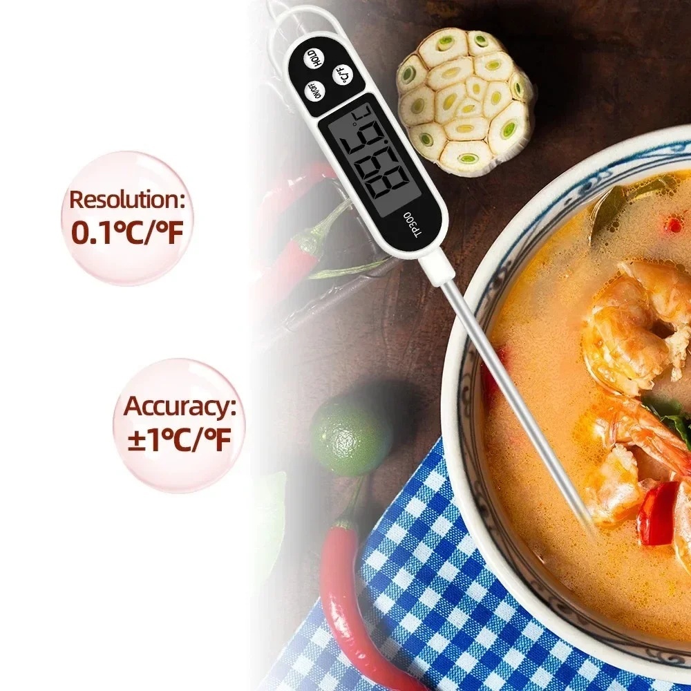 เทอร์โมมิเตอร์วัดอุณหภูมิอาหาร - Smart Home Utensils บทวิจารณ์และราคา