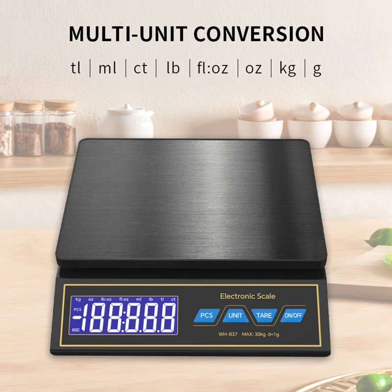 เครื่องชั่งดิจิตอล LCD 30 กก./ - Smart Home Utensils บทวิจารณ์และราคา