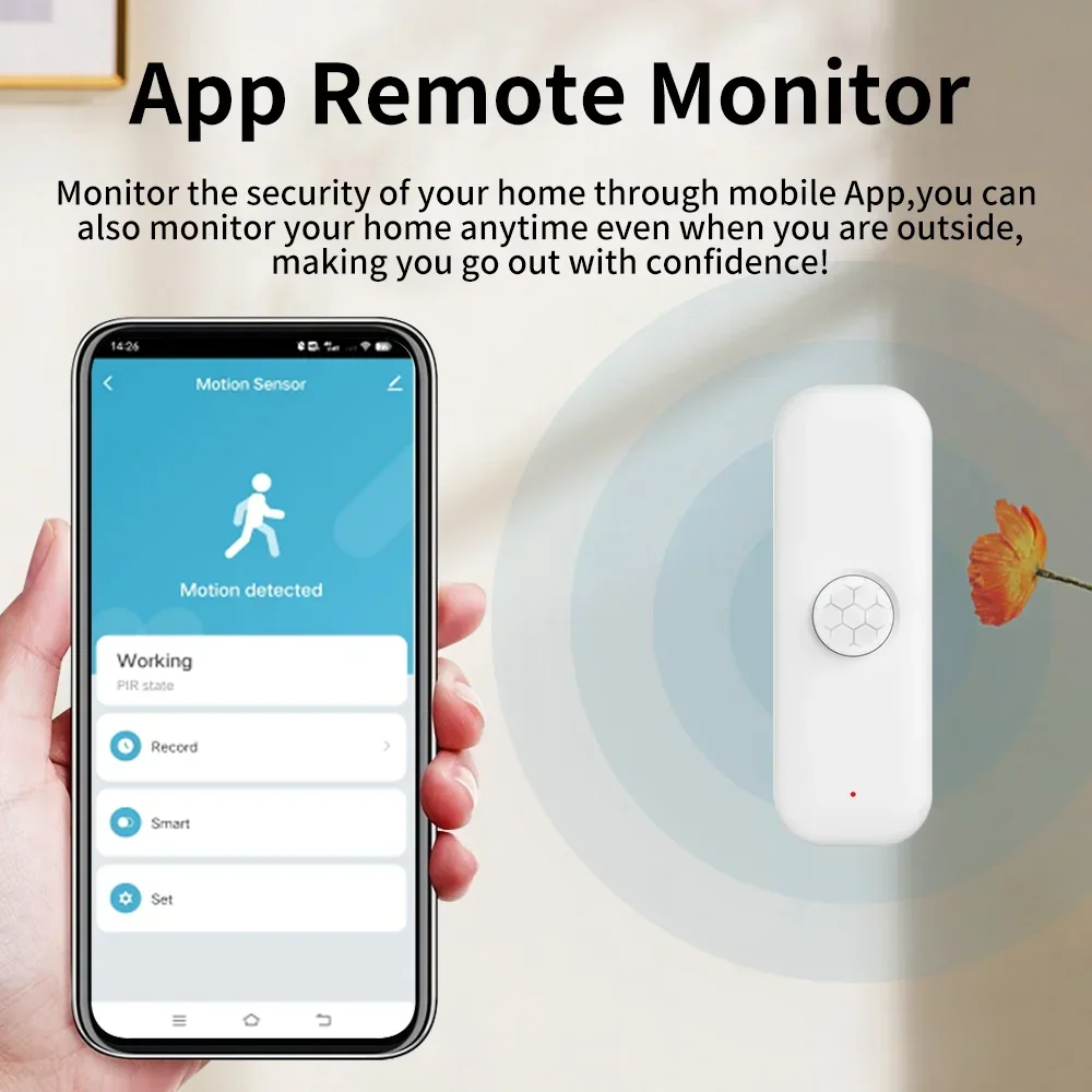 Tuya WiFI Motion Sensor PIR สม - Smart Home Google Assistant บทวิจารณ์และราคา