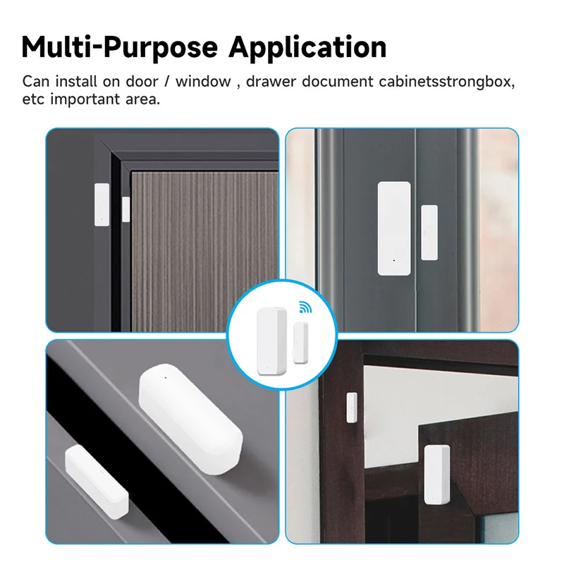 Tuya WiFi สมาร์ทเซ็นเซอร์ประตู - Smart Home Ecosystems บทวิจารณ์และราคา