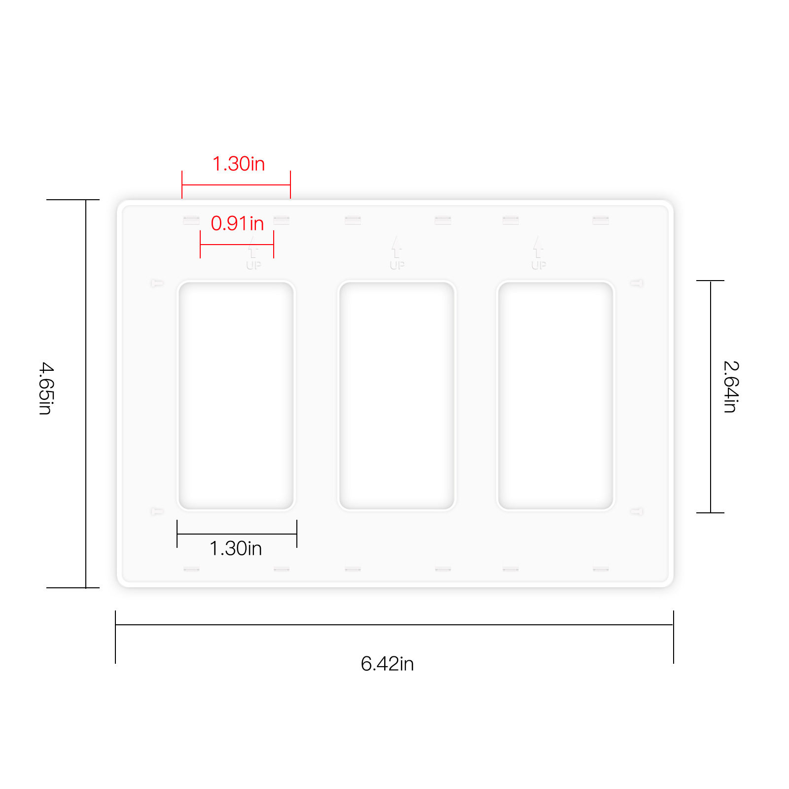 แผงสวิตช์แบบ US/EU 2/3/4 ช่อง  - Smart Home Kitchen บทวิจารณ์และราคา