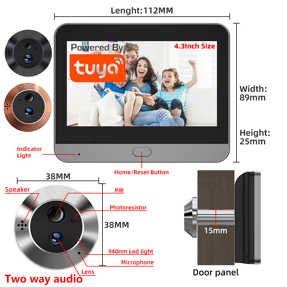 กล้องวงจรปิดอัจฉริยะแบบสองทางส - Smart Home Wiser บทวิจารณ์และราคา